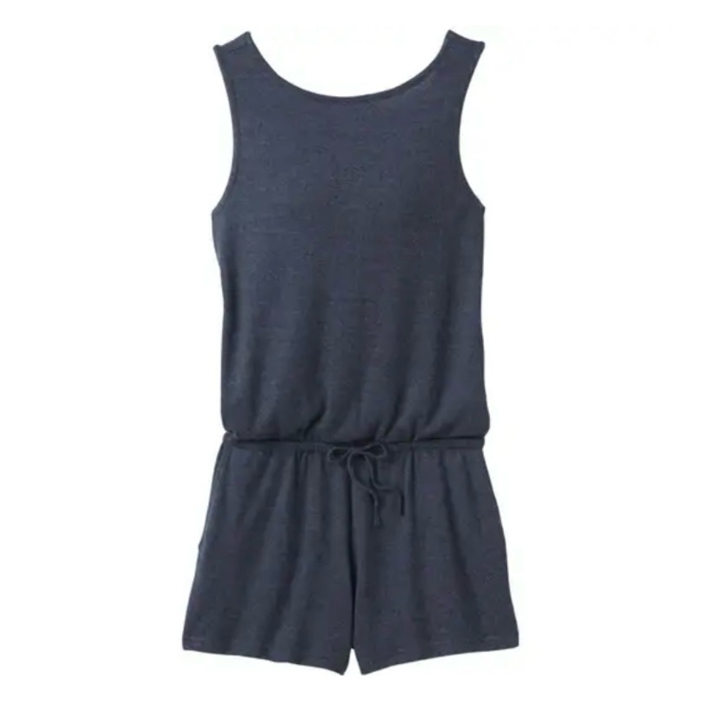 Prana Charcoal Sleeveless Romper - Picture 2 of 12